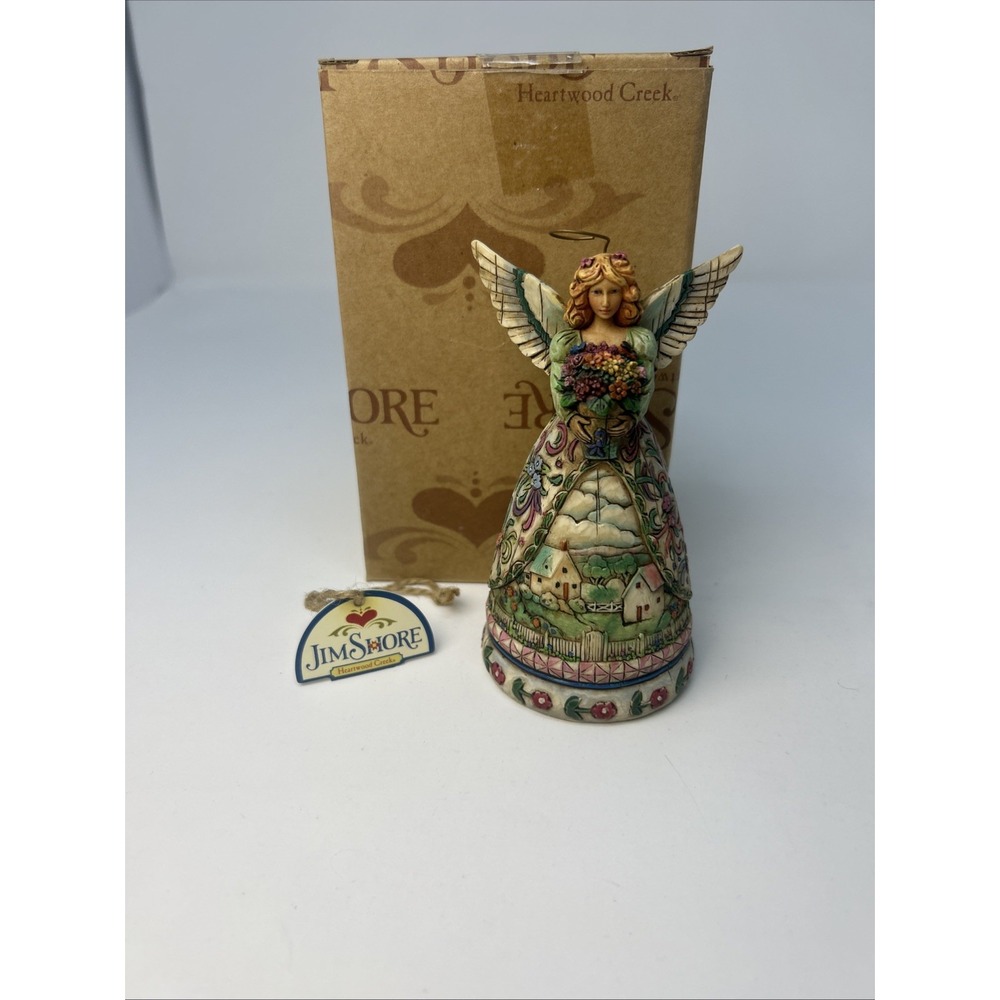 Vintage 2006 Heartwood Creek Jim Shore New Beginnings Angel of Spring In Box
